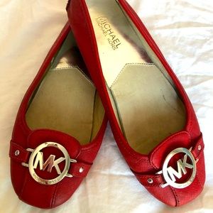 Michael Kors Fulton Moc Flats size 8